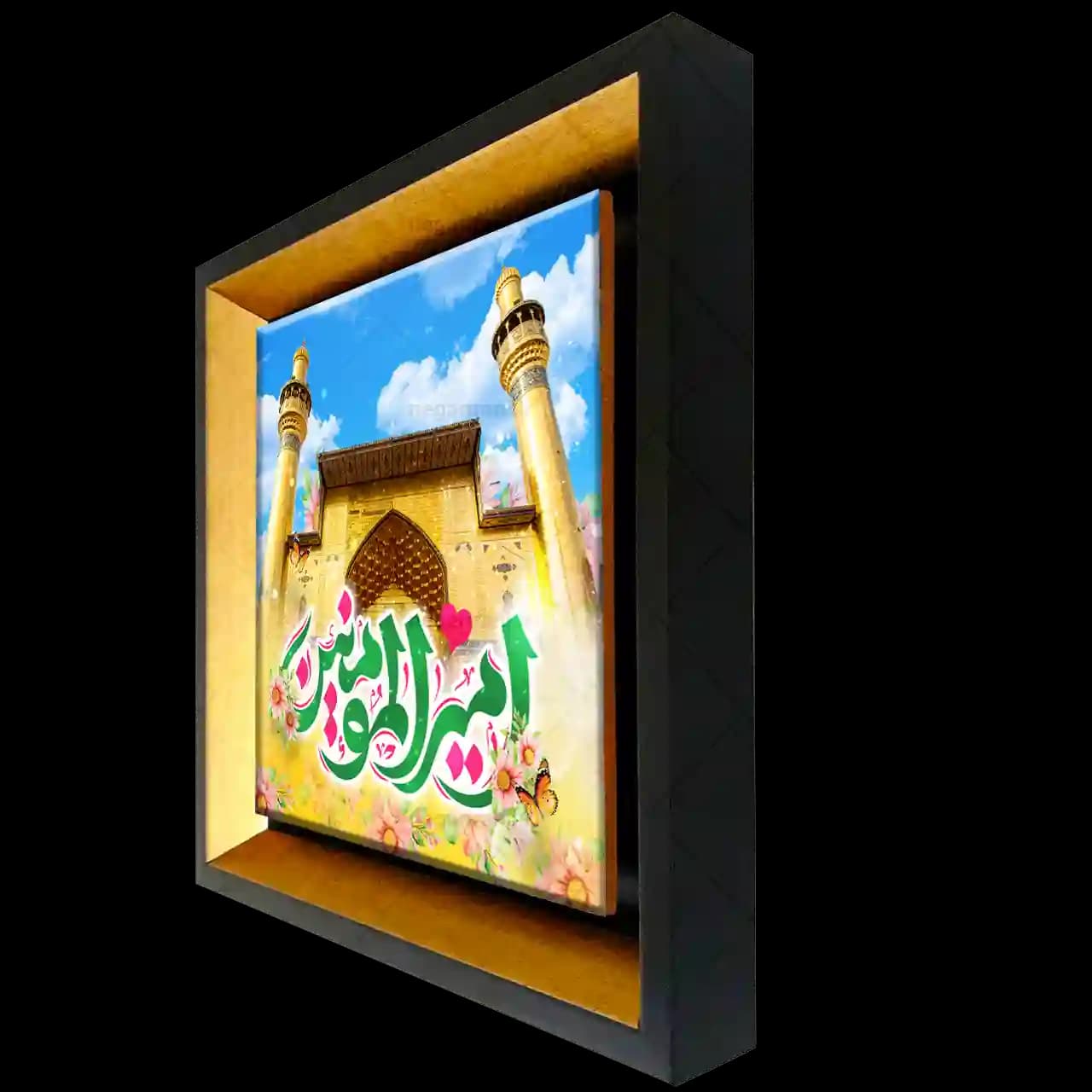 تابلو کاشی علی مع الحق مدل 2D 256 — تصویر ۳