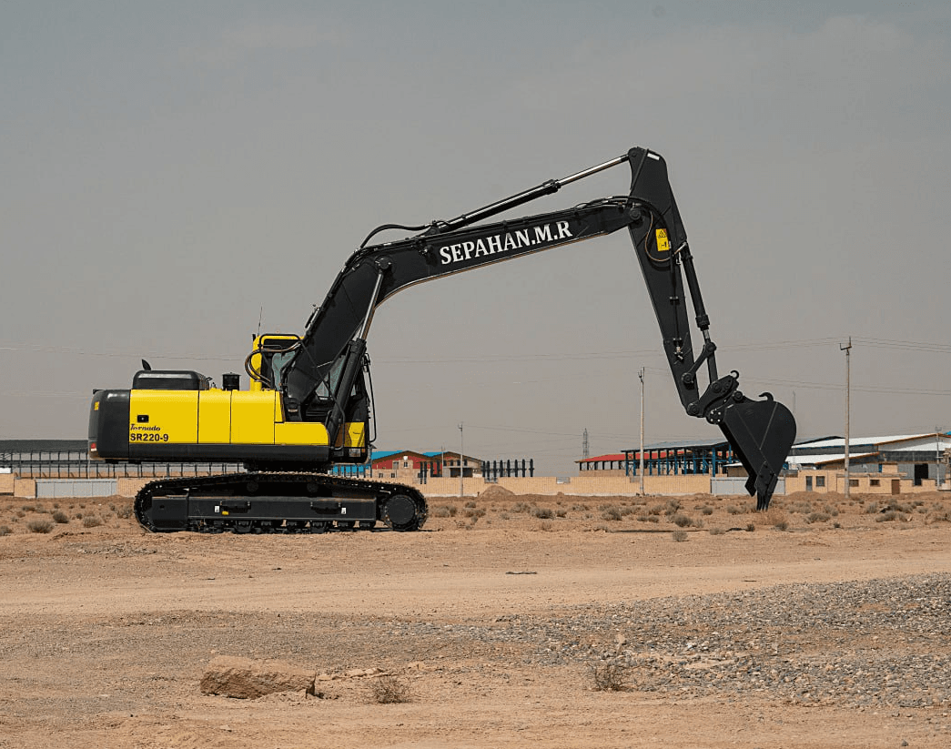 بیل مکانیکی سپاهان ماشین SR220-9 زنجیری