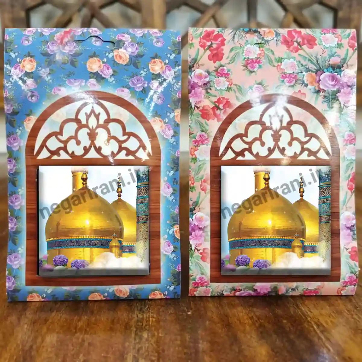 تندیس کاشی پنجره ای گنبد امام جواد (ع) مدل 2L 6 — تصویر ۵