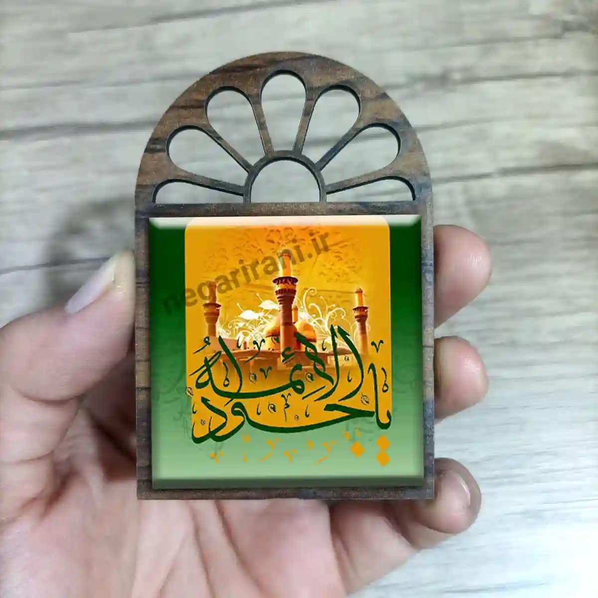 تندیس کاشی پنجره ای حرم امام جواد (ع) مدل 2L 2 — تصویر ۳