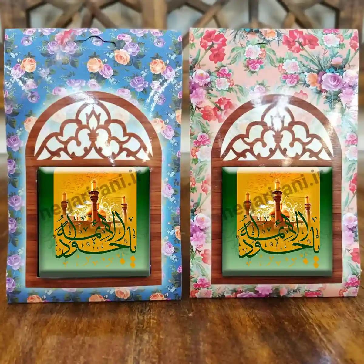 تندیس کاشی پنجره ای حرم امام جواد (ع) مدل 2L 2 — تصویر ۵