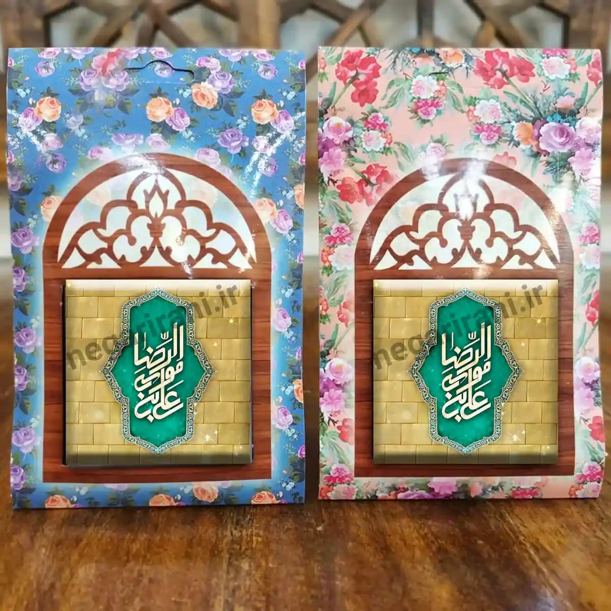 تندیس کاشی پنجره ای علی بن موسی الرضا مدل 2K 20 — تصویر ۵