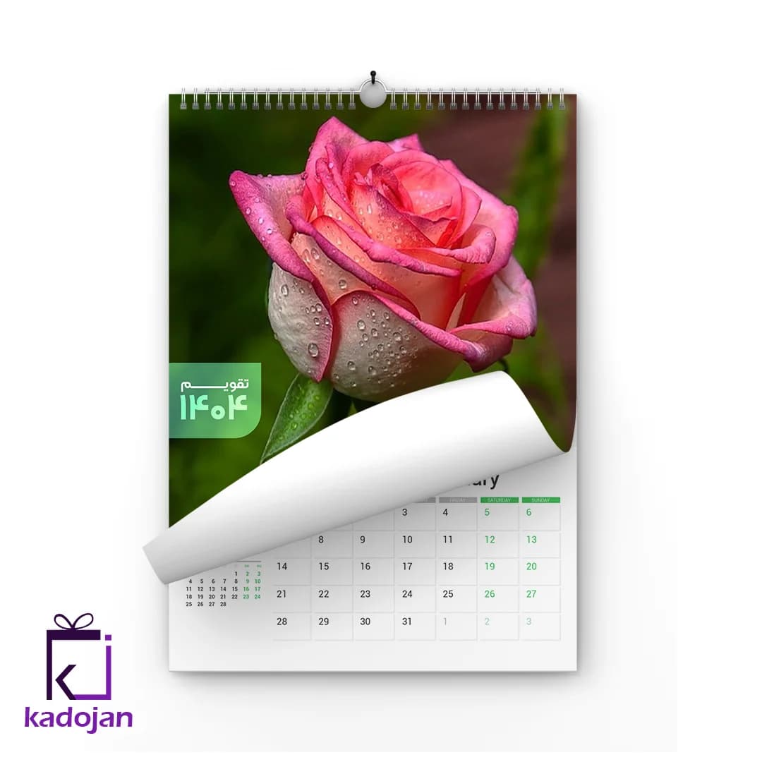 تقویم دیواری سال 1404 کد 2610
