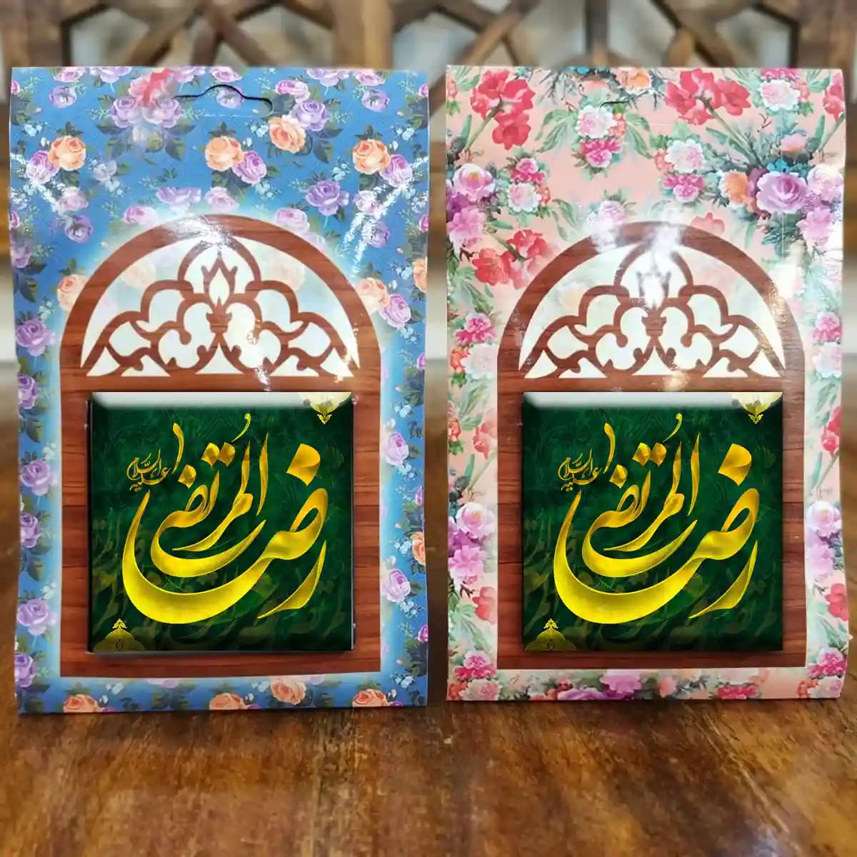 تندیس کاشی پنجره ای رضا المرتضی علیه السلام مدل 2K 2 — تصویر ۵