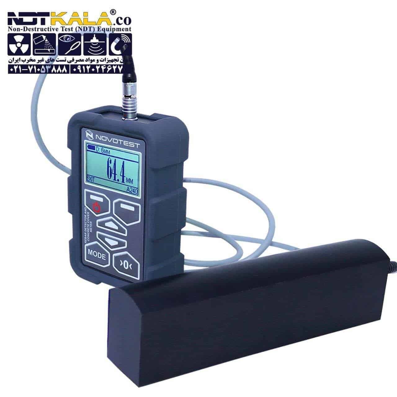 آرماتور یاب و کاورمتر NOVOTEST Rebar Detector — تصویر ۲