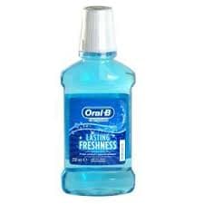 دهان شویه بدون الکل اورال بی مدل Lasting Freshness حجم 250میل — تصویر ۲
