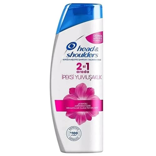 شامپو نرم كننده و حالت دهنده دو در يك هد اند شولدرز مدل Silky Softness حجم 300ميلي ليتر