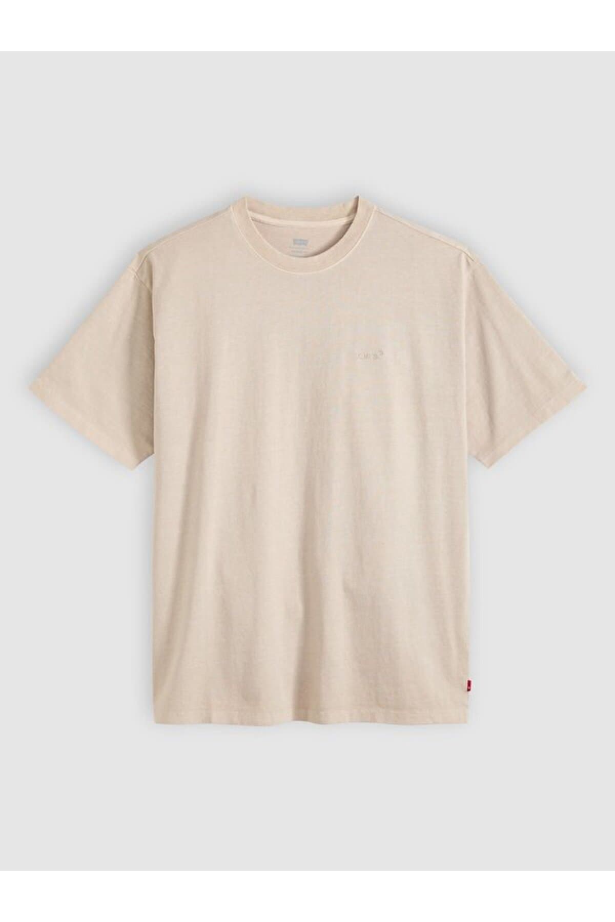 تی شرت لیوایز مردانه پاموک آبی راسته Regular/رگولار بیسیک | Levi’s A063701970 PK — تصویر ۲