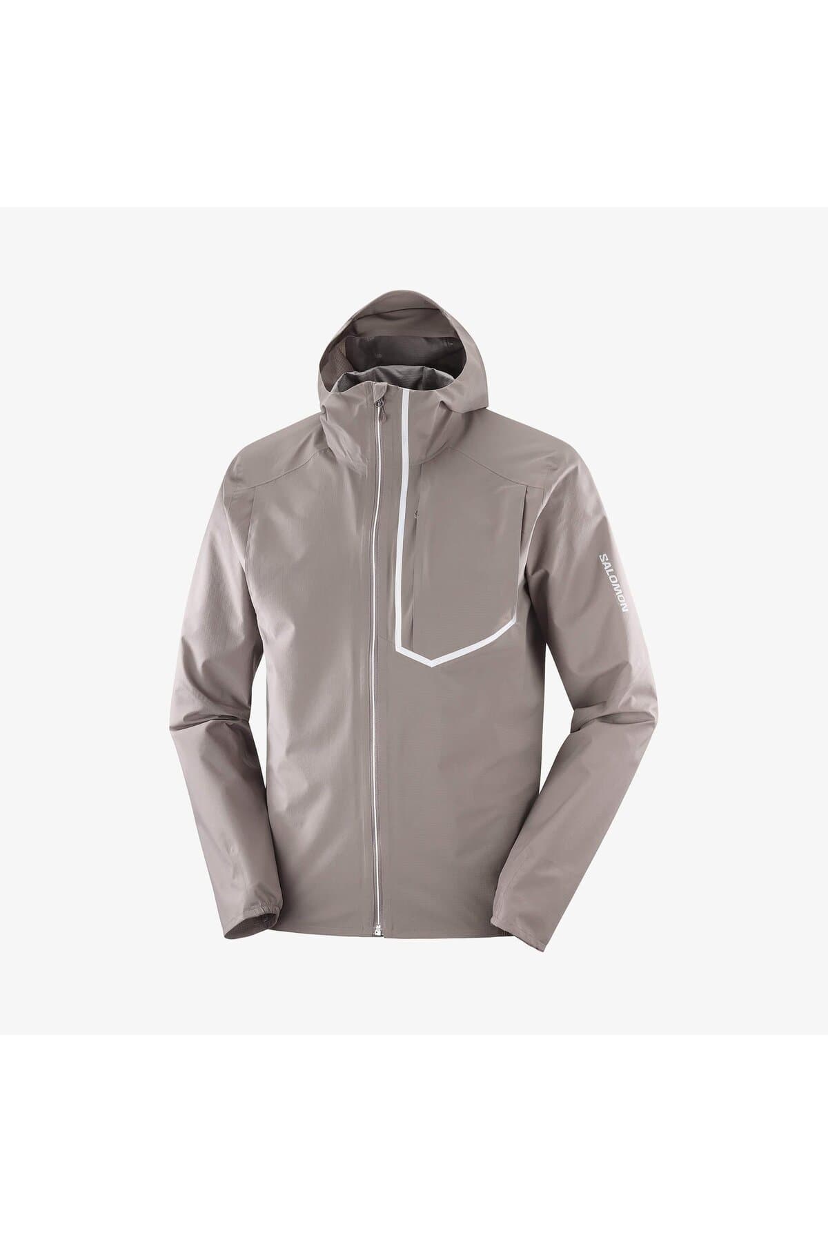 بارانی اسپرت سالومون مردانه قهوه ای Regular/رگولار اسپرت | Salomon LC2674200 ID