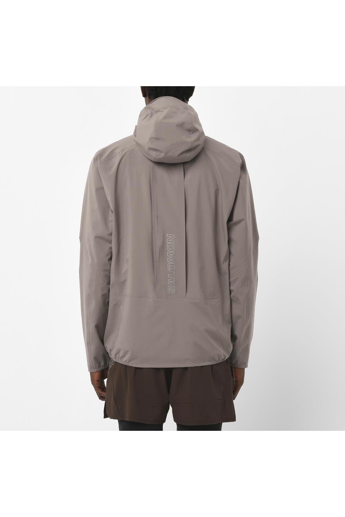 بارانی اسپرت سالومون مردانه قهوه ای Regular/رگولار اسپرت | Salomon LC2674200 ID — تصویر ۳