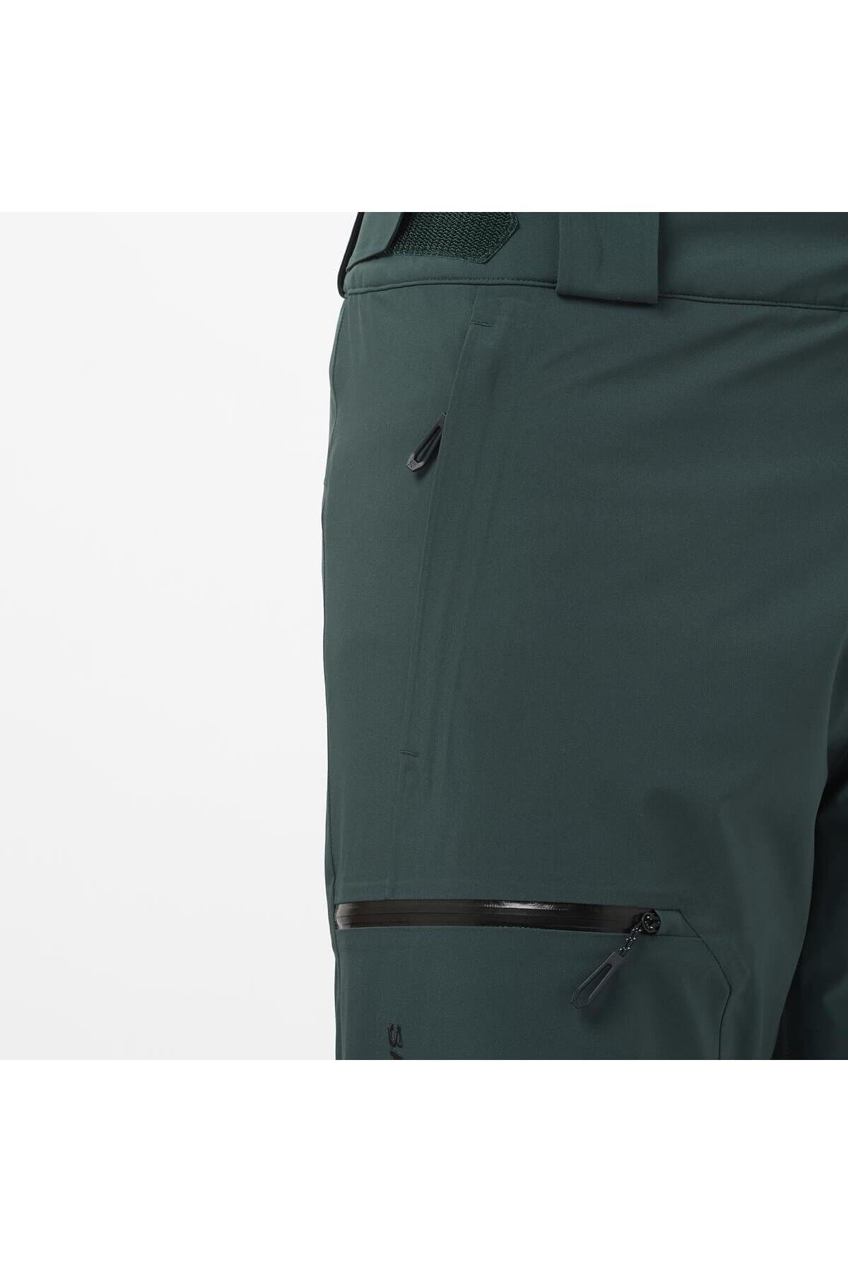 شلوار اسکی و اسنوبورد سالومون مردانه سبز | Salomon LC2635800 BD — تصویر ۴