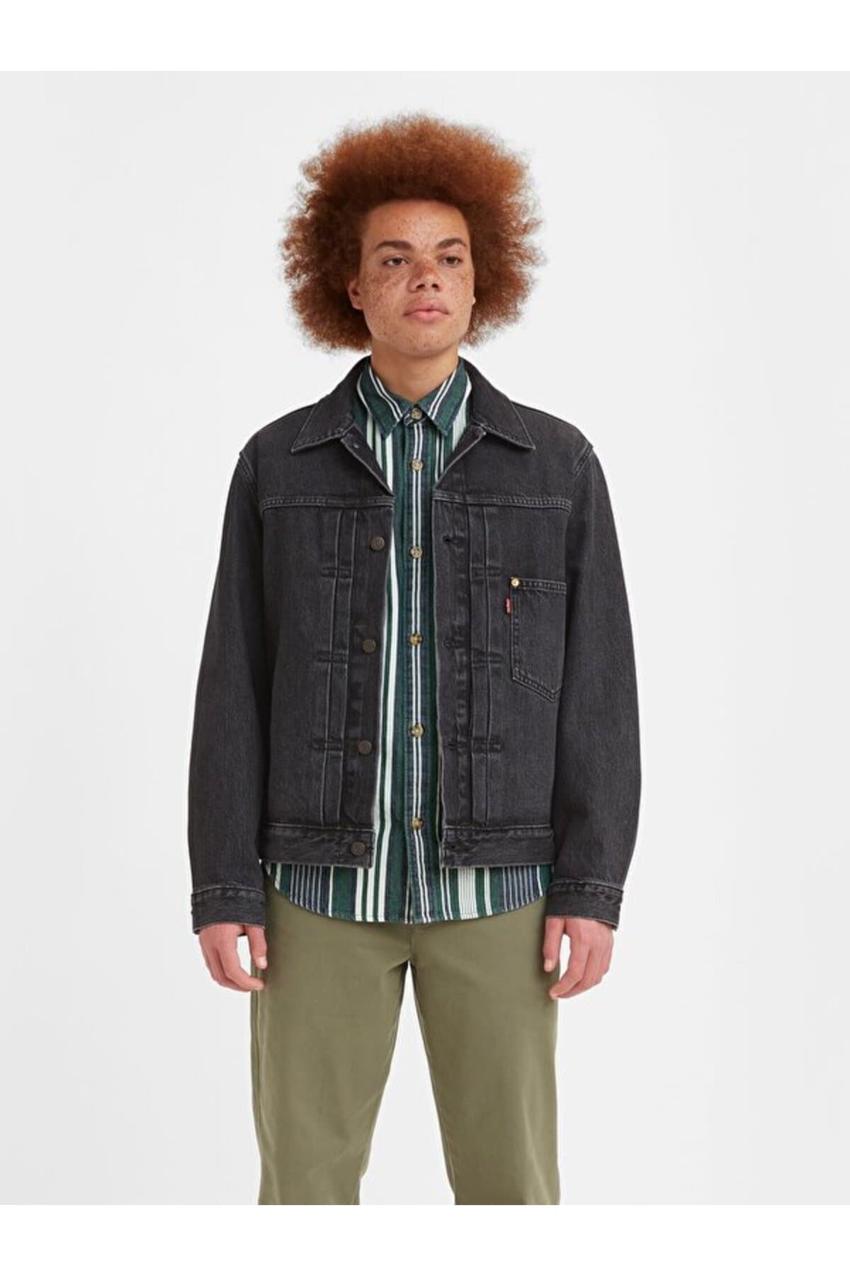 کت لیوایز مردانه پاموک مشکی راسته Regular/رگولار بیسیک | Levi’s A317400000 KM