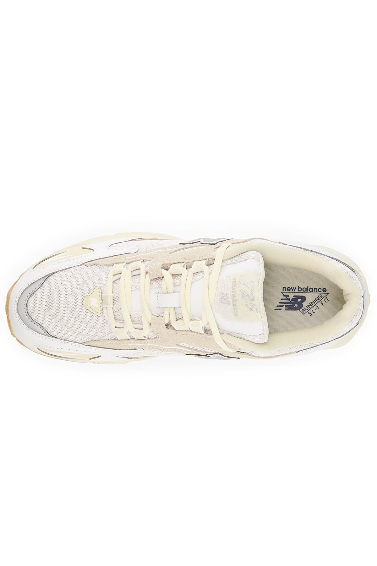 کفش اسنیکر نیو بالانس مردانه چرم اصل سفید راسته اسپرت | New Balance ML725 T FS CN — تصویر ۴