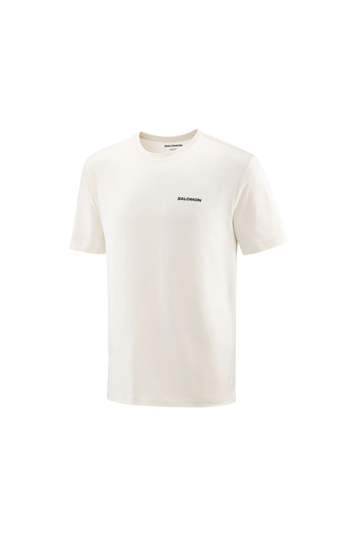تی شرت ورزشی سالومون مردانه بژ راسته Regular/رگولار اسپرت | Salomon LC2675800 TR — تصویر ۳