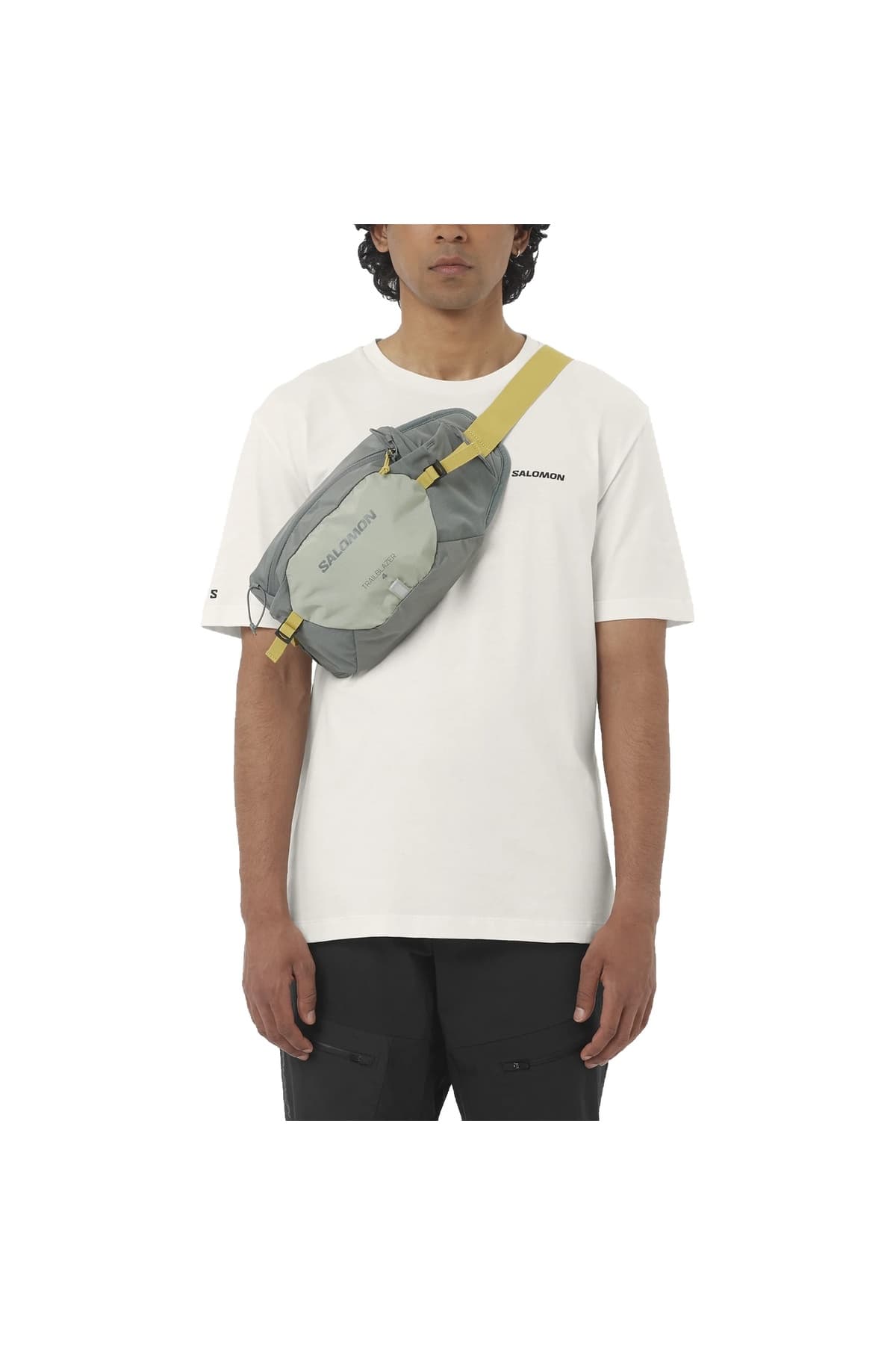 تی شرت ورزشی سالومون مردانه بژ راسته Regular/رگولار اسپرت | Salomon LC2675800 TR