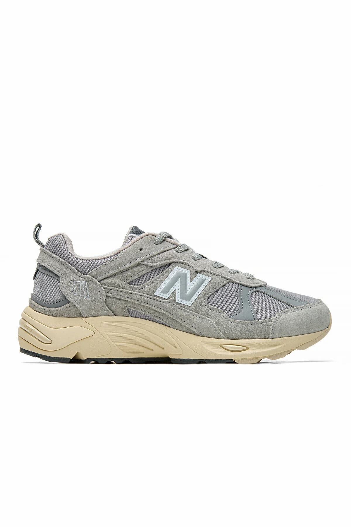 کفش کژوال نیو بالانس زنانه پلی استر مخلوط شده خاکستری راسته اسپرت | New Balance TYC649C36085777DC7D4D1900 TR