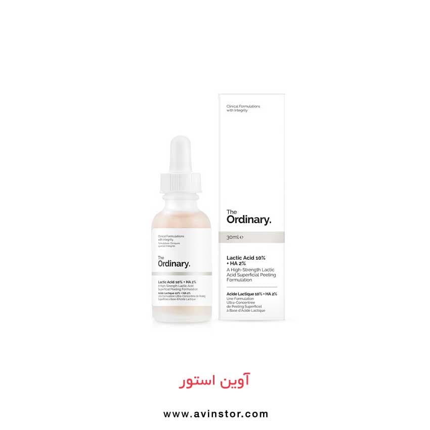 سرم لایه بردار لاکتیک اسید 10% اوردینری The Ordinary Lactic Acid