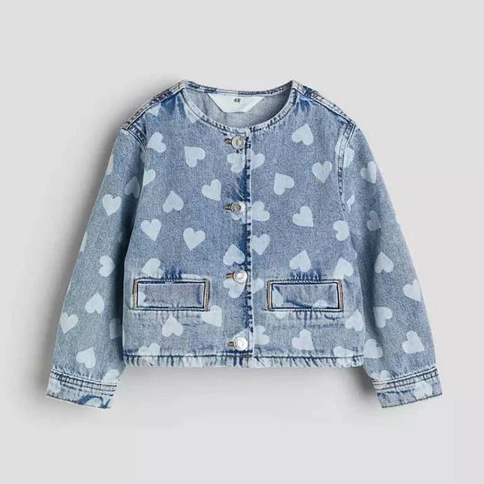 کت جین قلبی H&M