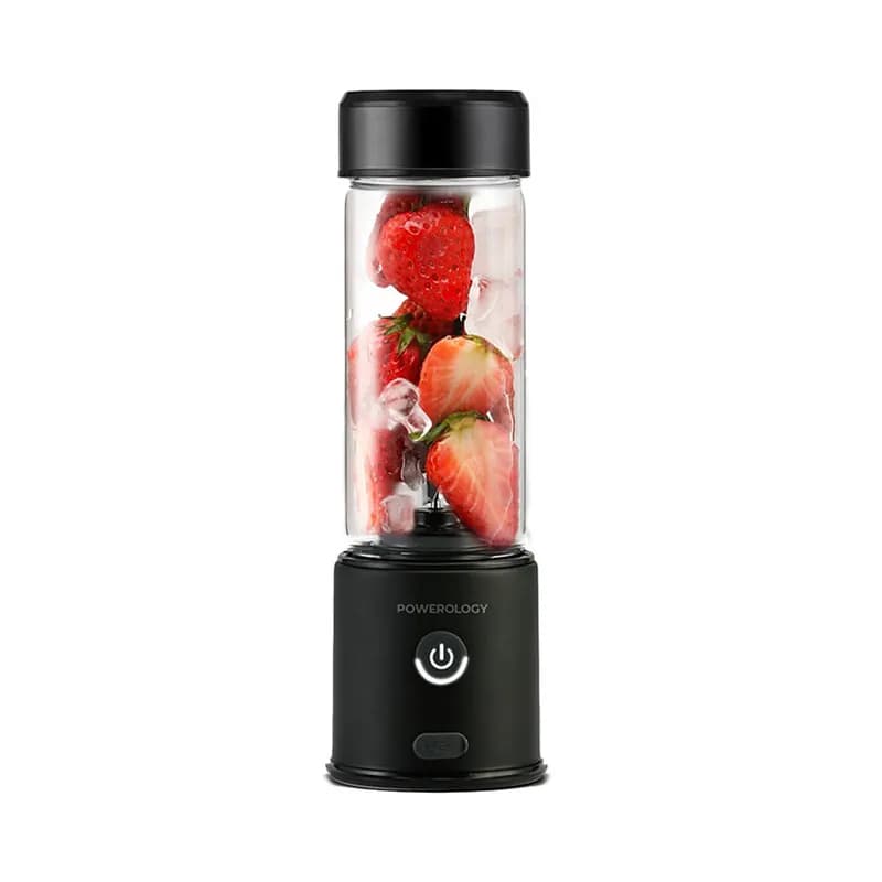 مخلوط کن شارژی پاورولوژی مدل PORTABLE JUCER BLADE P6BPJBK — تصویر ۵