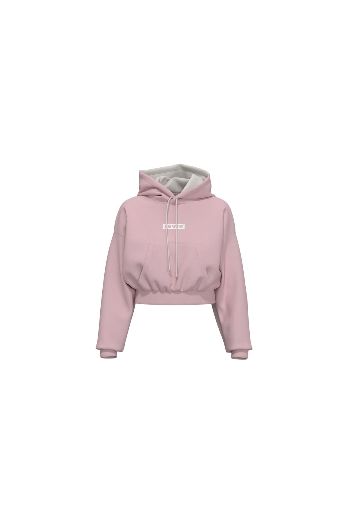 سویشرت لیوایز مردانه پنبه-پلی استر صورتی راسته Regular/رگولار Regular/رگولار Daily/روزانه | Levi’s A2642-0003