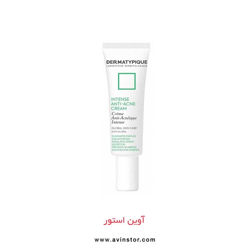 کرم کنترل کننده چربی و جوش درماتیپیک Dermatypique Intense Anti_acne Cream