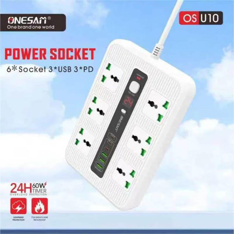 پاورسوکت برق onesam مدل os-u10 — تصویر ۲