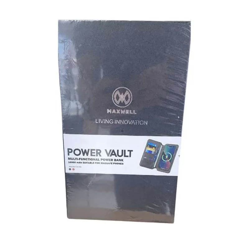 پاوربانک کیف پولی از برند مکسول مدل maxwell power vault — تصویر ۲