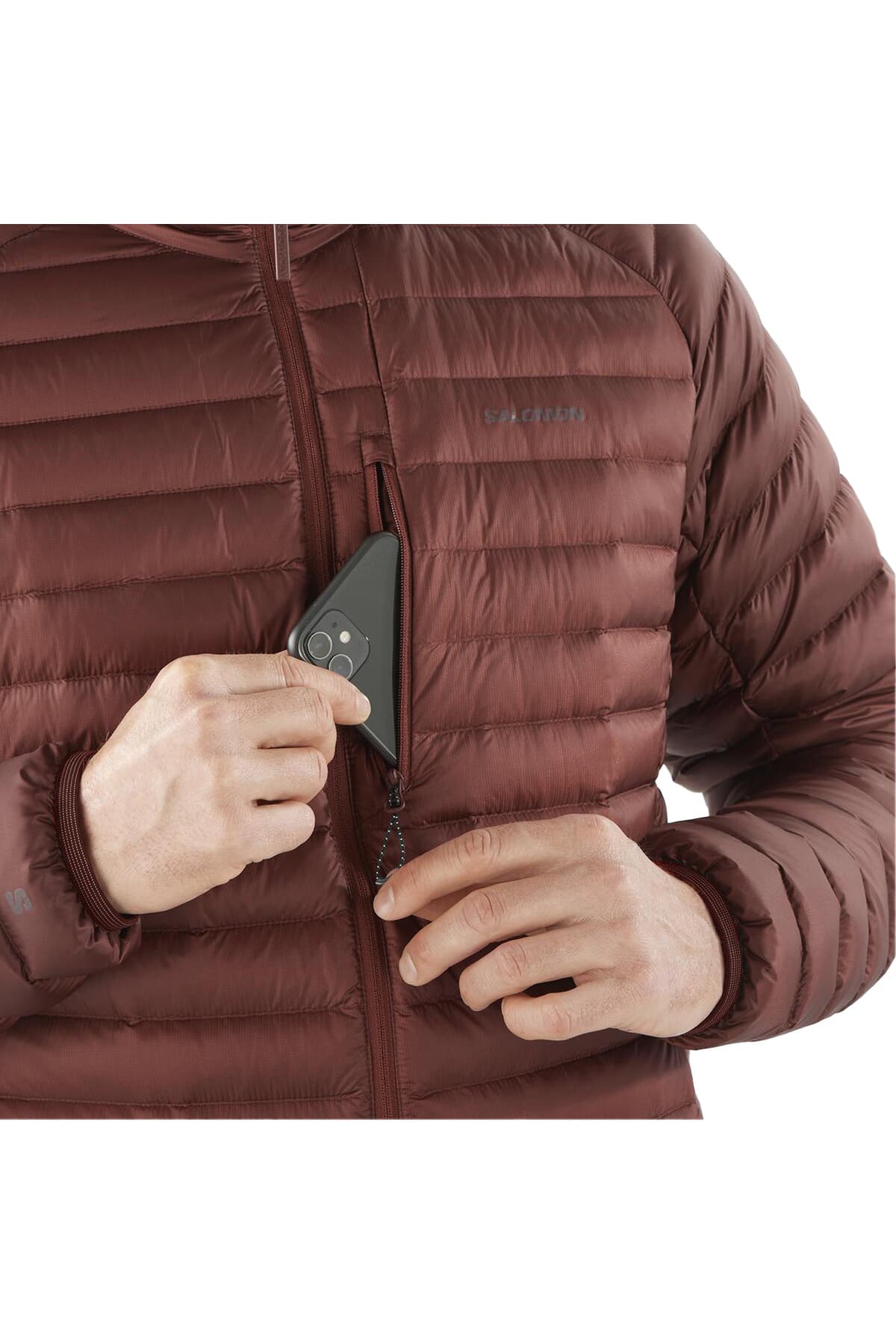 ژاکت اسپرت سالومون مردانه Kaz Tüyü سفید راسته Regular/رگولار اسپرت | Salomon TYC2BA7456DFDB0B00 CN — تصویر ۵