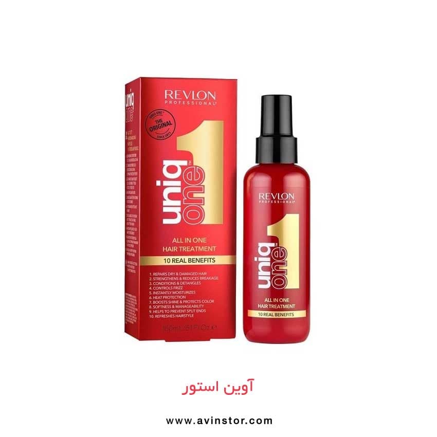 اسپری موی یونیک وان رولون_رولن ۱۰ کاره Revlon Professional Uniq One Hair Treatment Spray