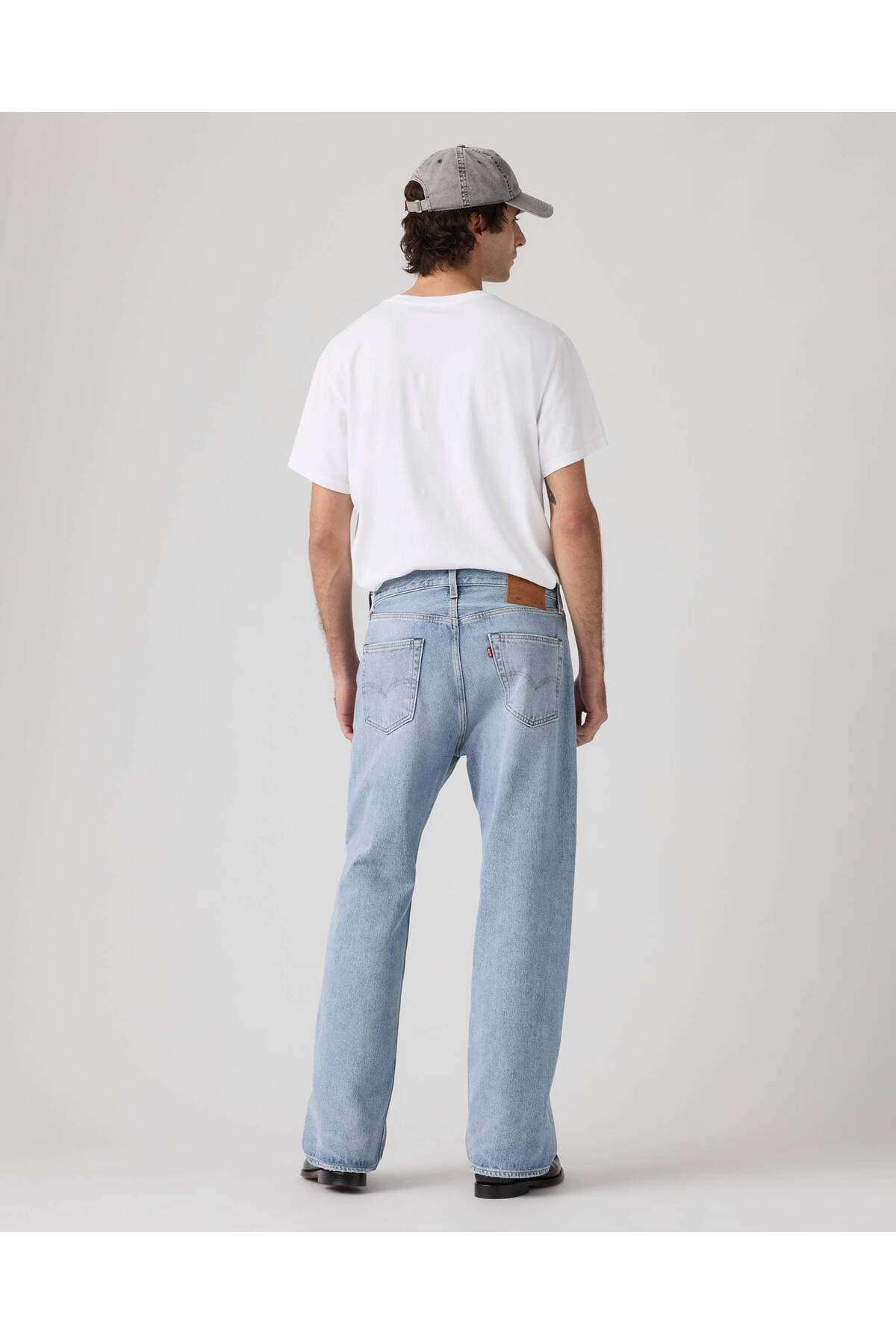 شلوار جین لیوایز مردانه پاموک آبی راسته Regular/رگولار فاق نرمال Loose / لش کژوال/روزمره | Levi’s 0057U00090 PK — تصویر ۵
