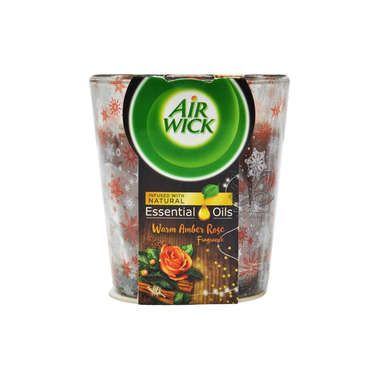 شمع عطری رایحه گل رز 105 گرم ایرویک – airwick — تصویر ۲