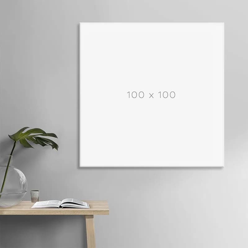 وایت برد شیشه ای 100×100 سانتیمتر