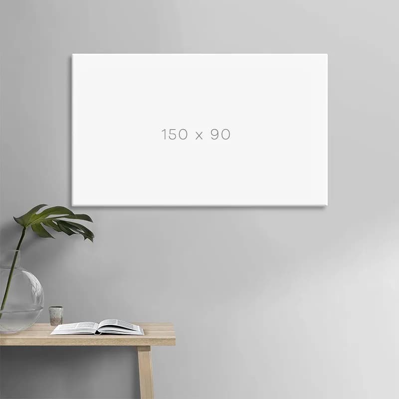 وایت برد شیشه ای 150×90 سانتیمتر