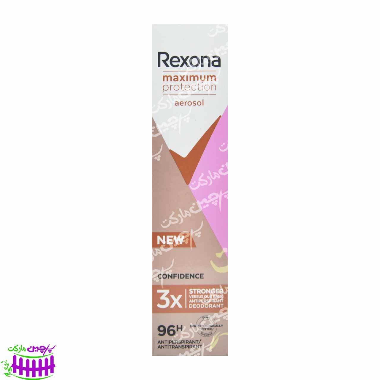 اسپری ضد تعریق قوی کانفیدنس 100 میل ماکسیمم پروتکشن رکسونا – rexona