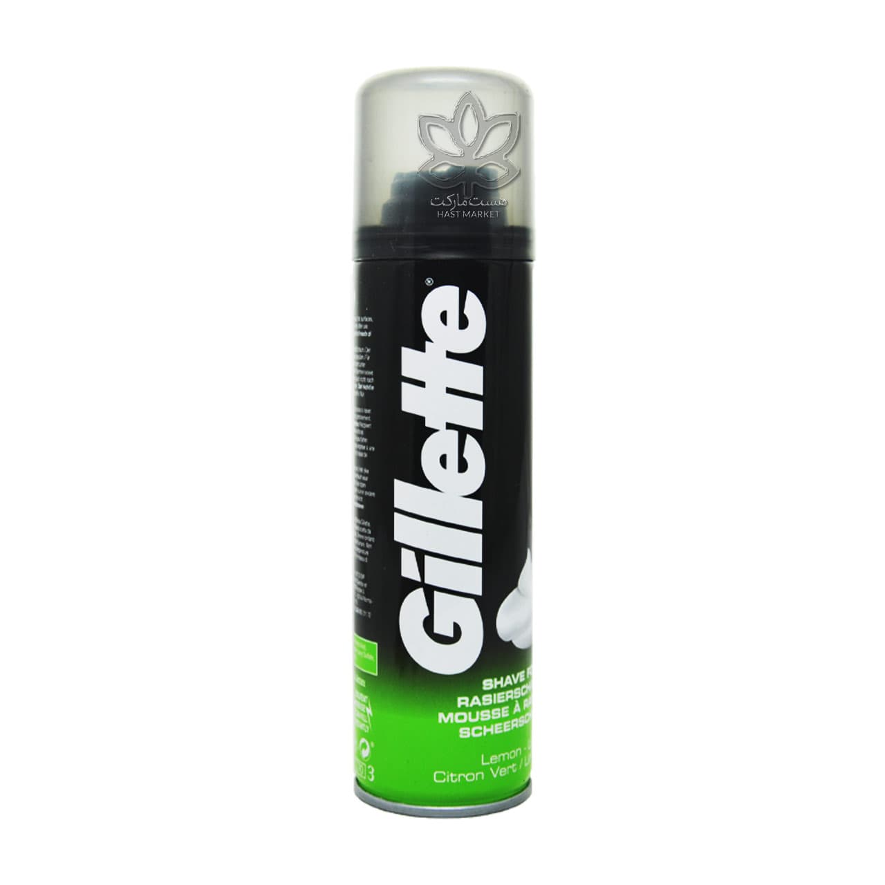 فوم اصلاح رایحه لیمو 200 میل ژیلت – gillette