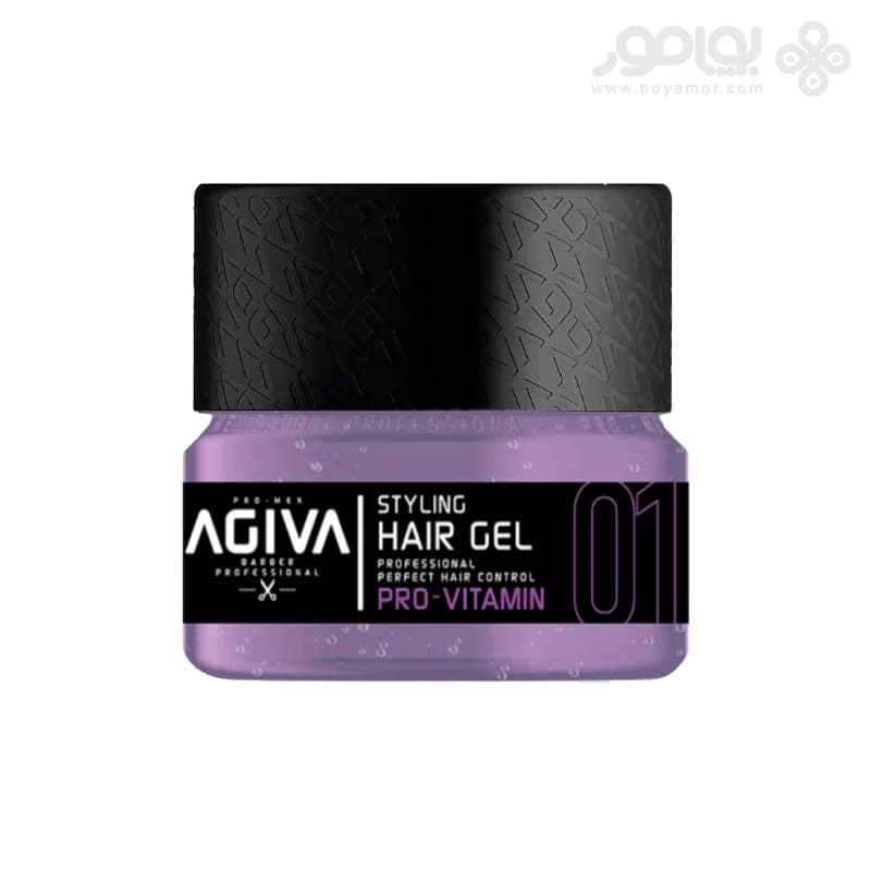 ژل مو آگیوا شماره 01 مدل STYLING GEL حجم 200 میل — تصویر ۳