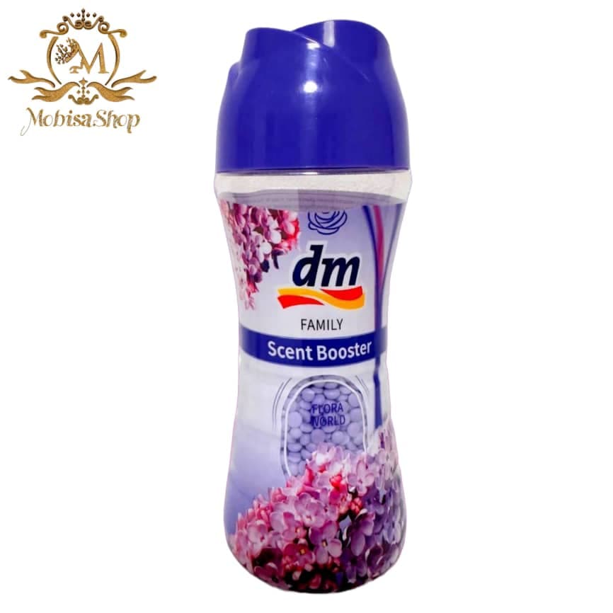 نرم کننده و خوشبو کننده لباس dm مدل Flora World با رایحه گل اسطوخودوس آلمانی