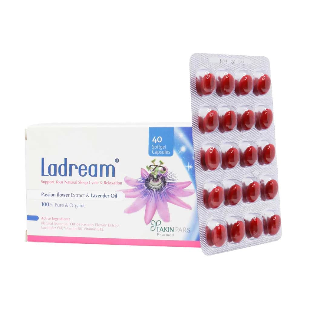 کپسول نرم ژلاتینی لادریم تکین پارس فارمد | 40 عددی — تصویر ۳