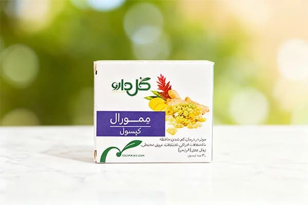 کپسول ممورال گل دارو | 30عددی — تصویر ۲