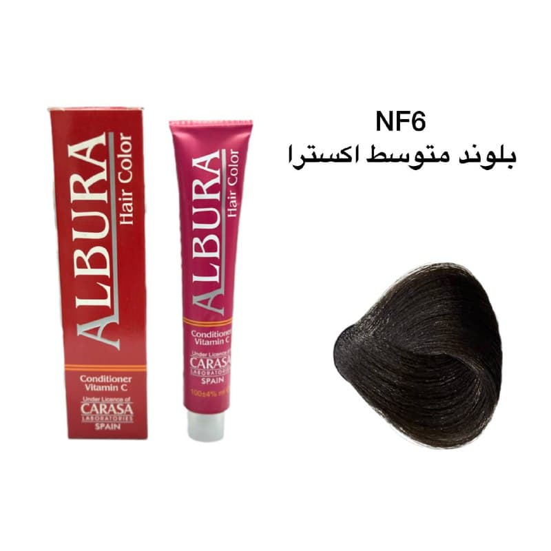 رنگ مو آلبورا NF6