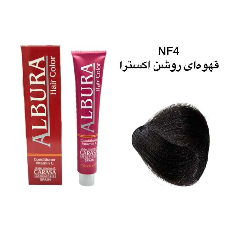 رنگ مو آلبورا NF4
