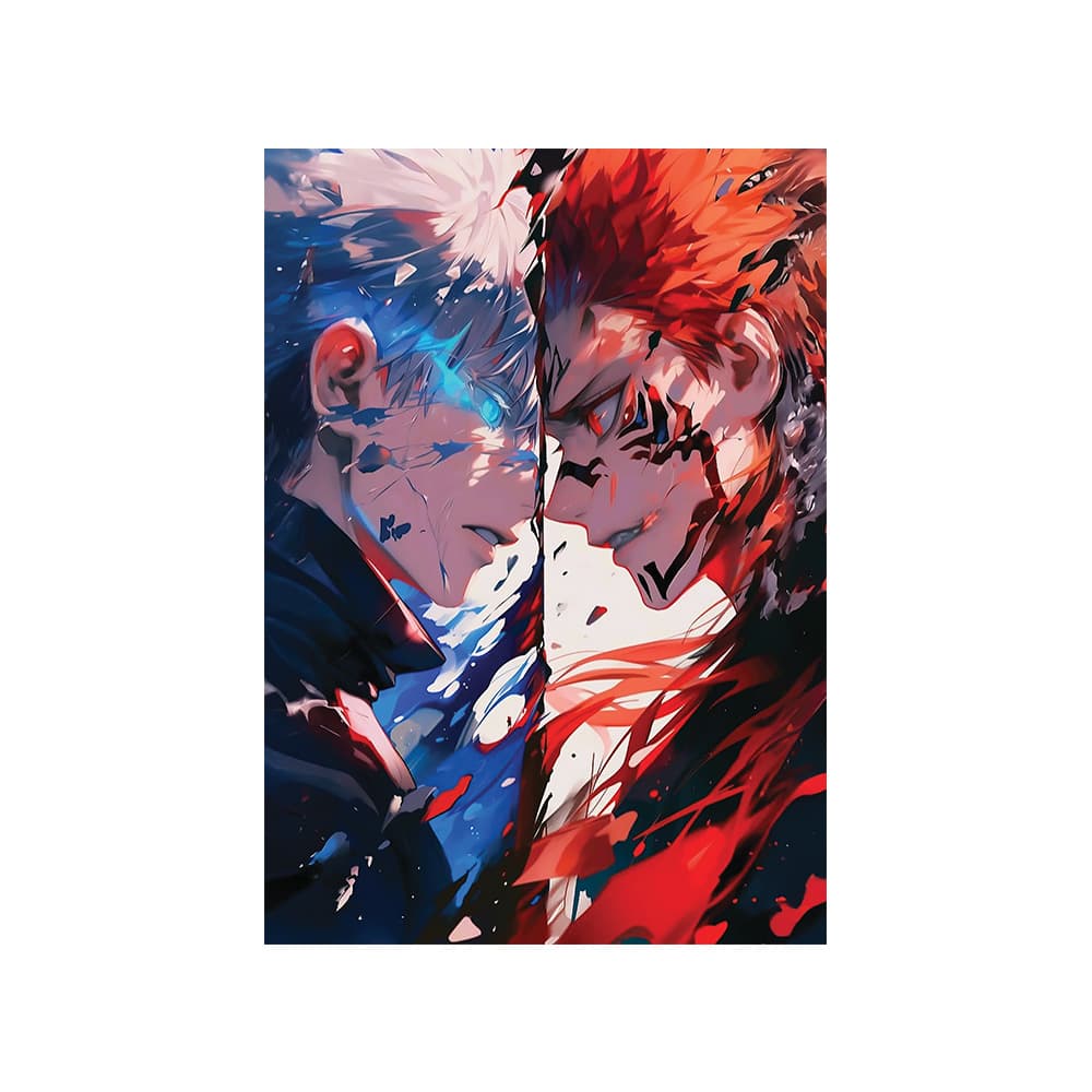 متال پوستر پیکد طرح سوکونا گوجو Gojo Sukuna جوجوتسو کایسن jujutsu kaisen کد PCD-MB1294