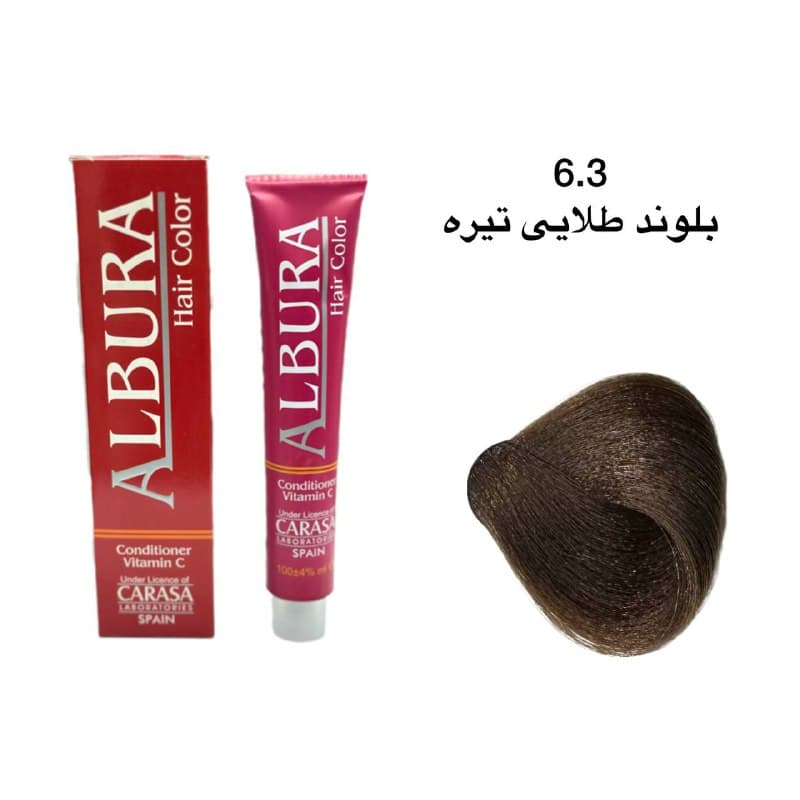 رنگ مو آلبورا 6.3