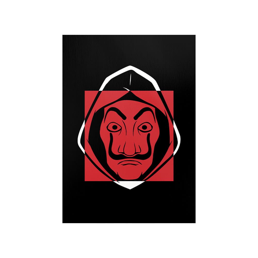 متال پوستر پیکد طرح خانه کاغذی سرقت پول Money Heist کد PCD-MB1248