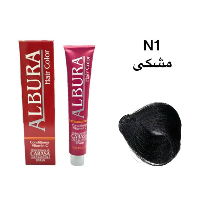 رنگ مو آلبورا N1