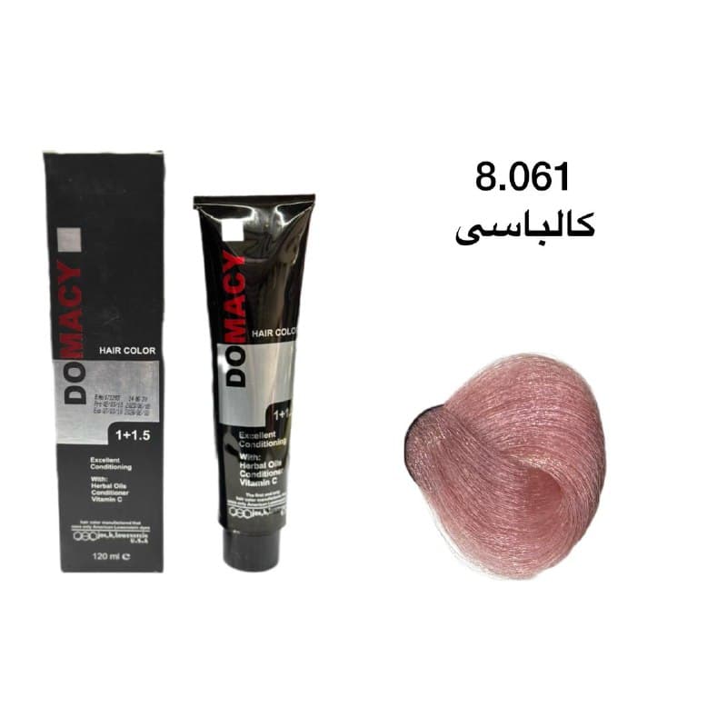 رنگ مو دوماسی 8.061