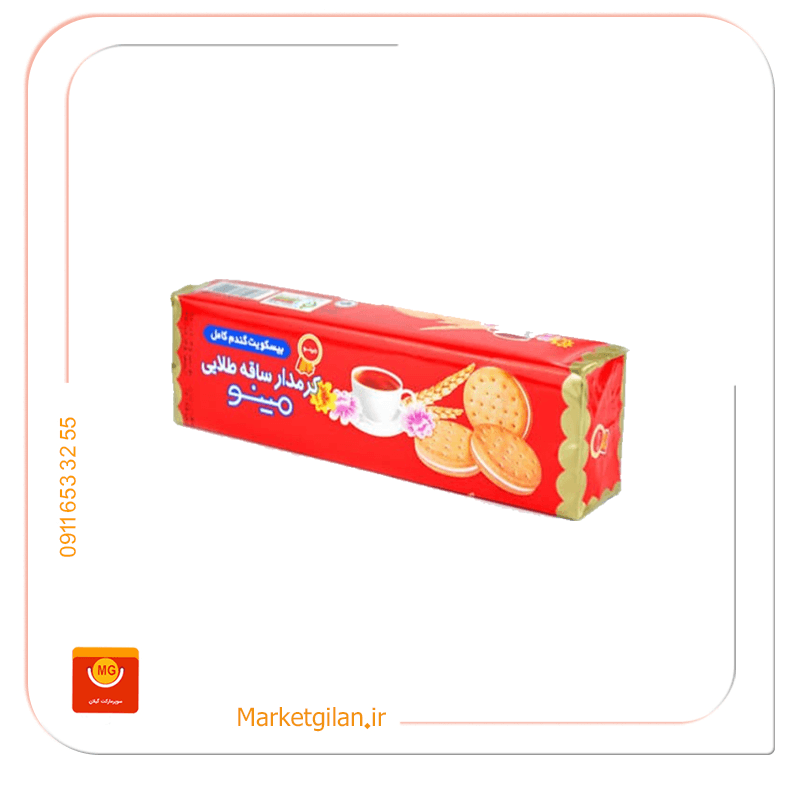 بیسکویت کرمدار ساقه طلایی مانژ مینو-کد 51