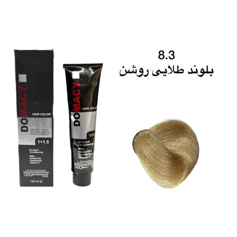رنگ مو دوماسی 8.3