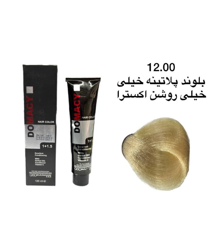 رنگ مو دوماسی 12.00