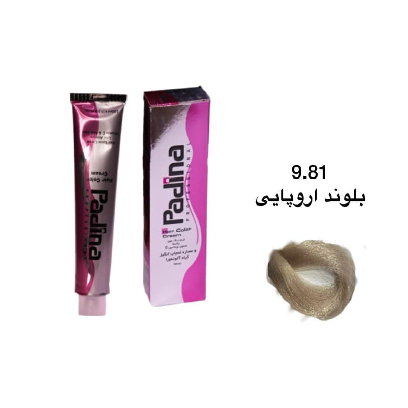 رنگ موی پادینا 9.81